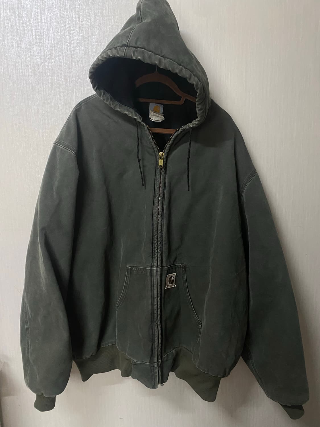 칼하트 J68 액티브 자켓 모스 그린 상품이미지1