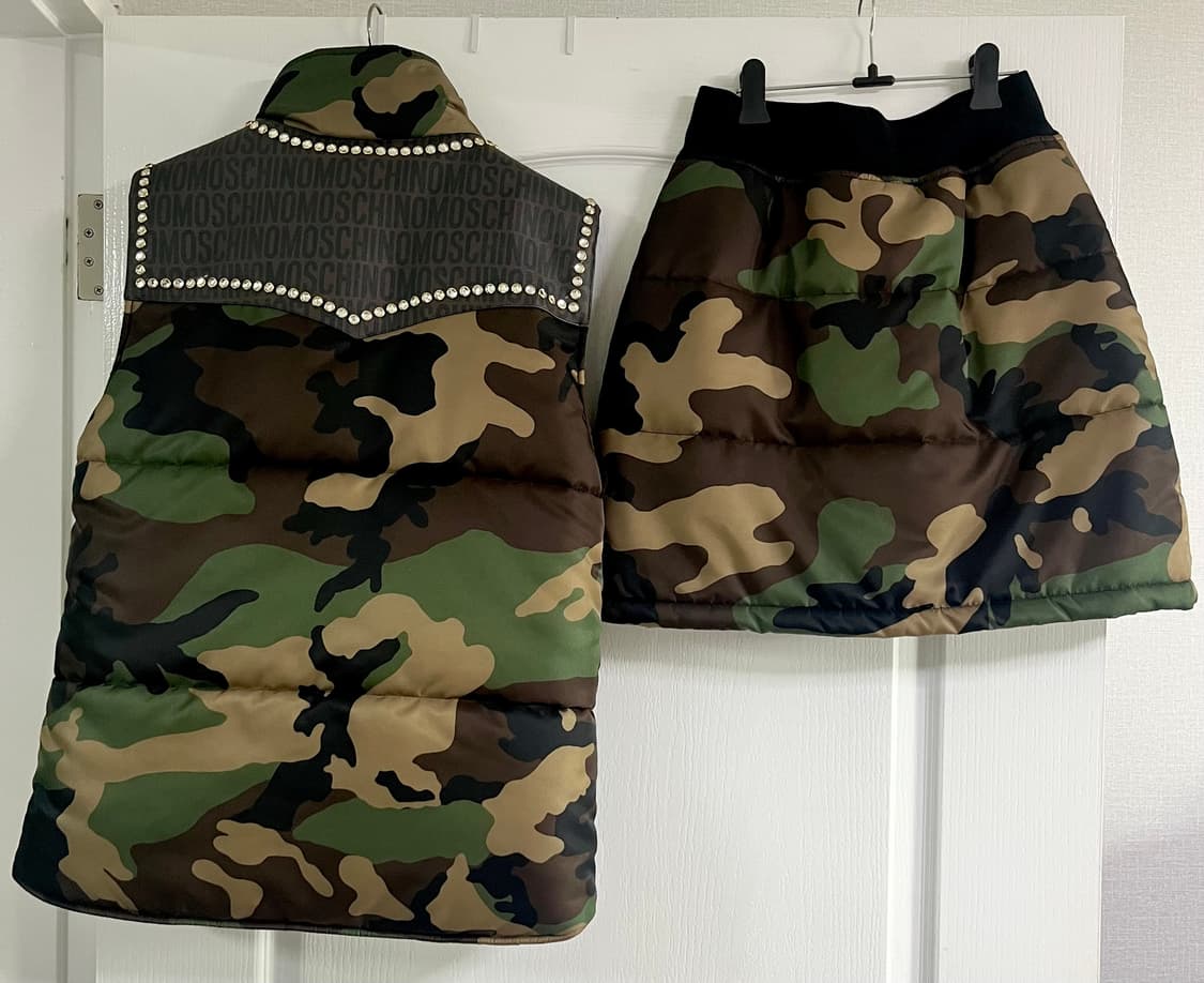 모스키노 카모 패딩 세트 상품이미지2