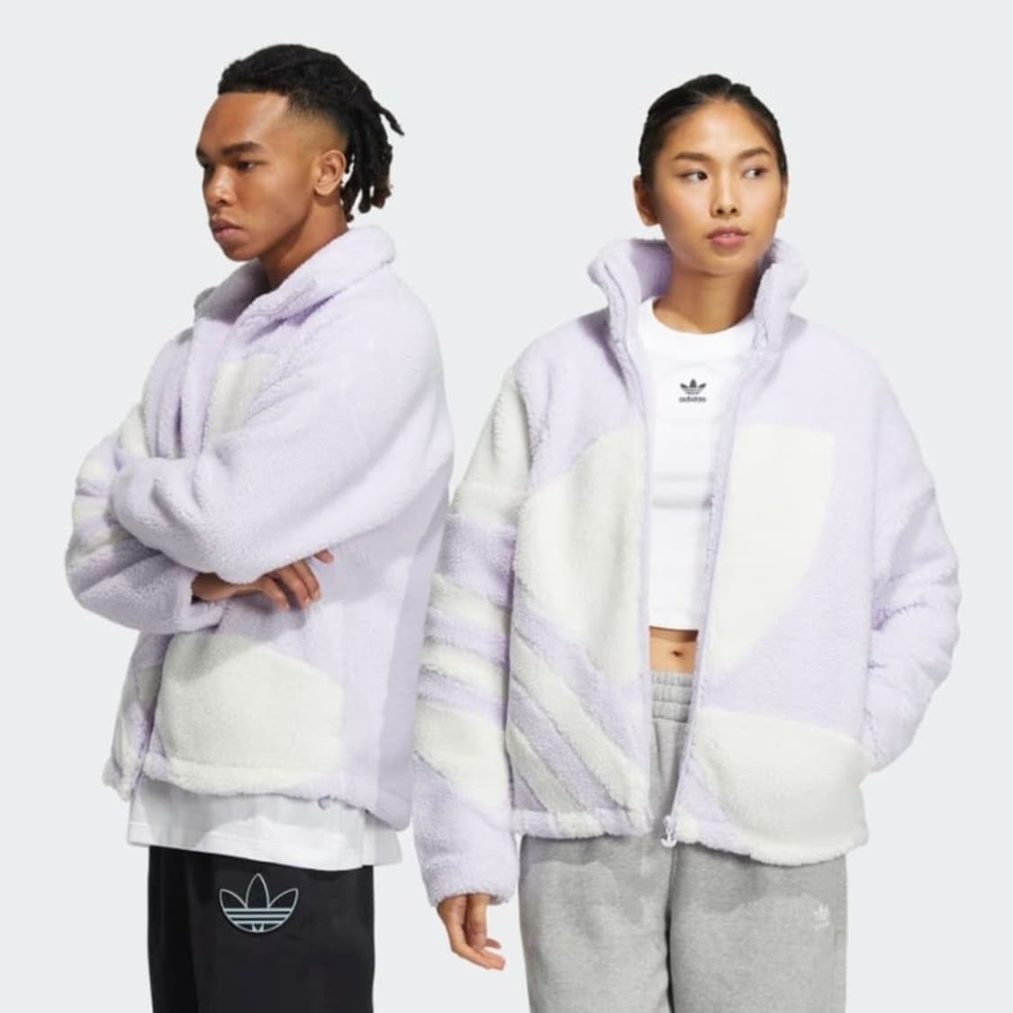 아디다스 쉐르파 자켓 후리스 M 상품이미지2