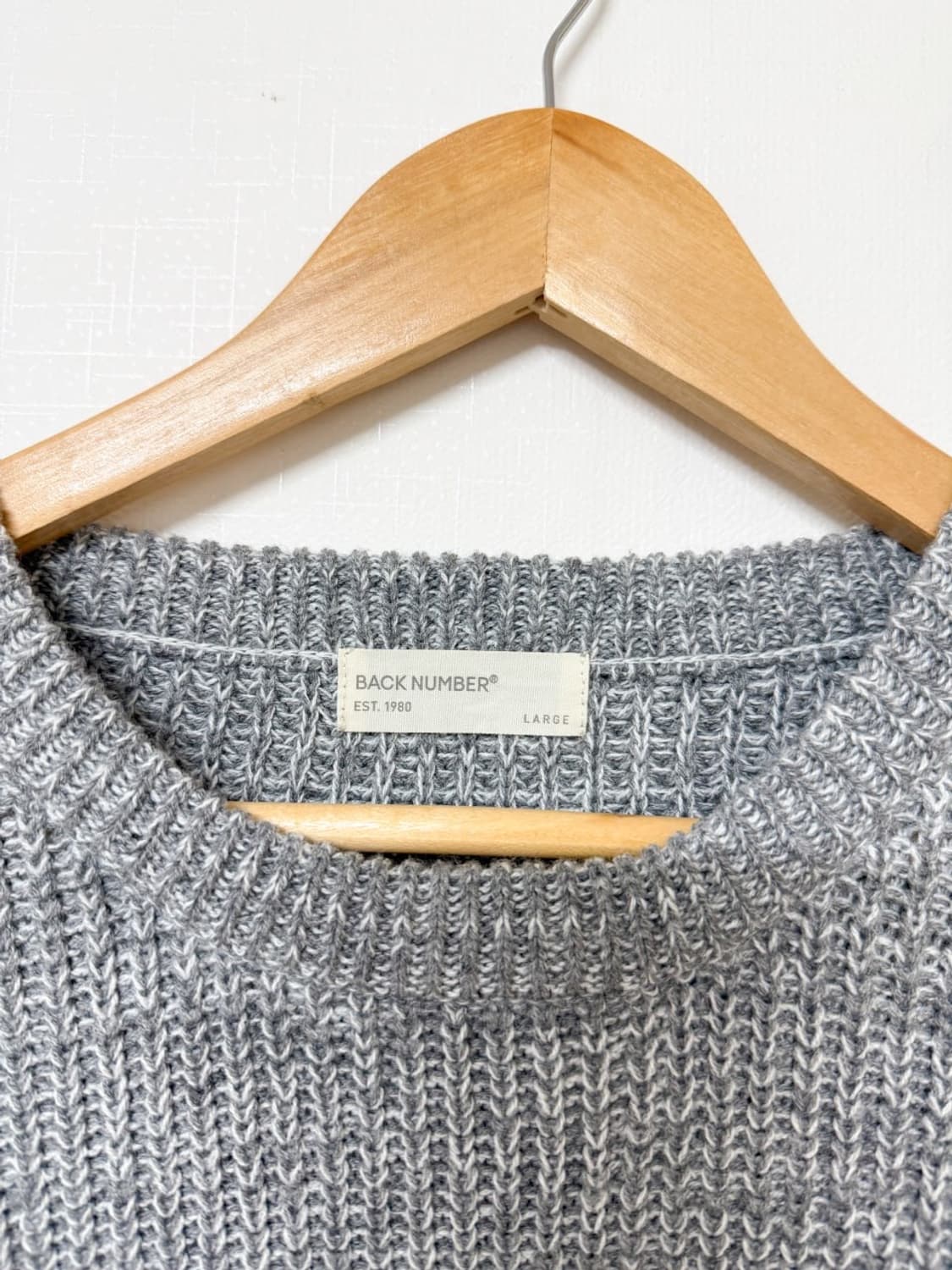 back number knit 상품이미지3