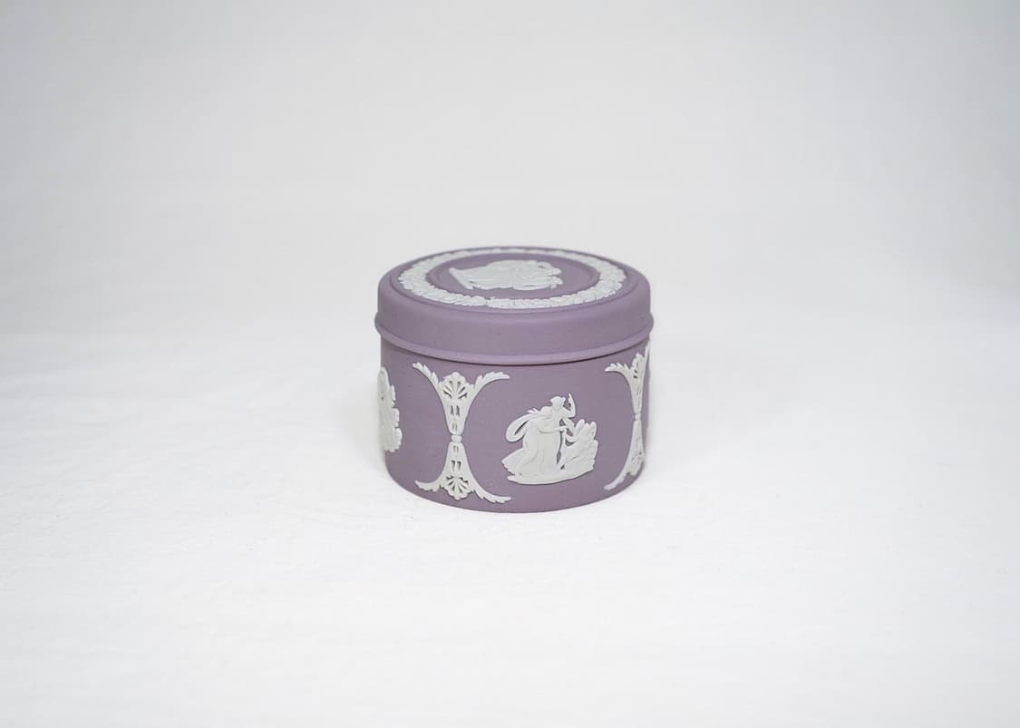 [영국엔틱] 웨지우드 제스퍼웨어 필박스 주얼리박스 보석함 _ 라일락 상품이미지4