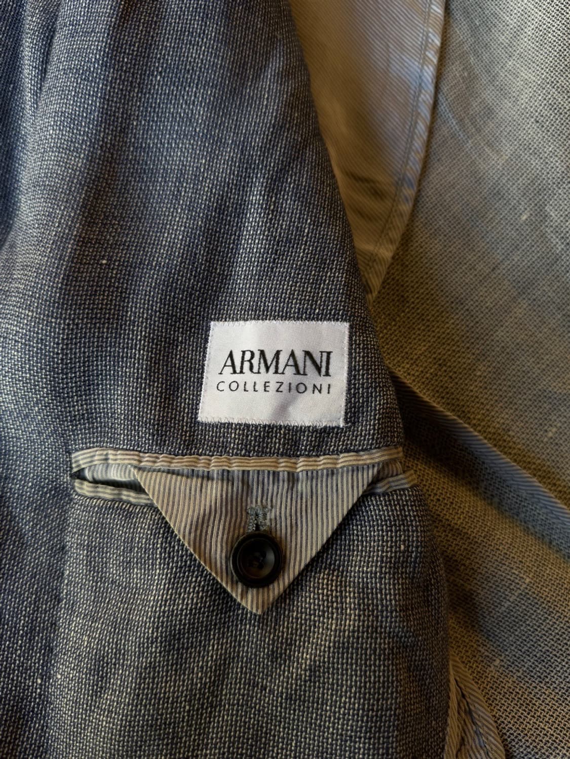 아르마니 꼴레지오니 리넨 자켓 100 상품이미지9