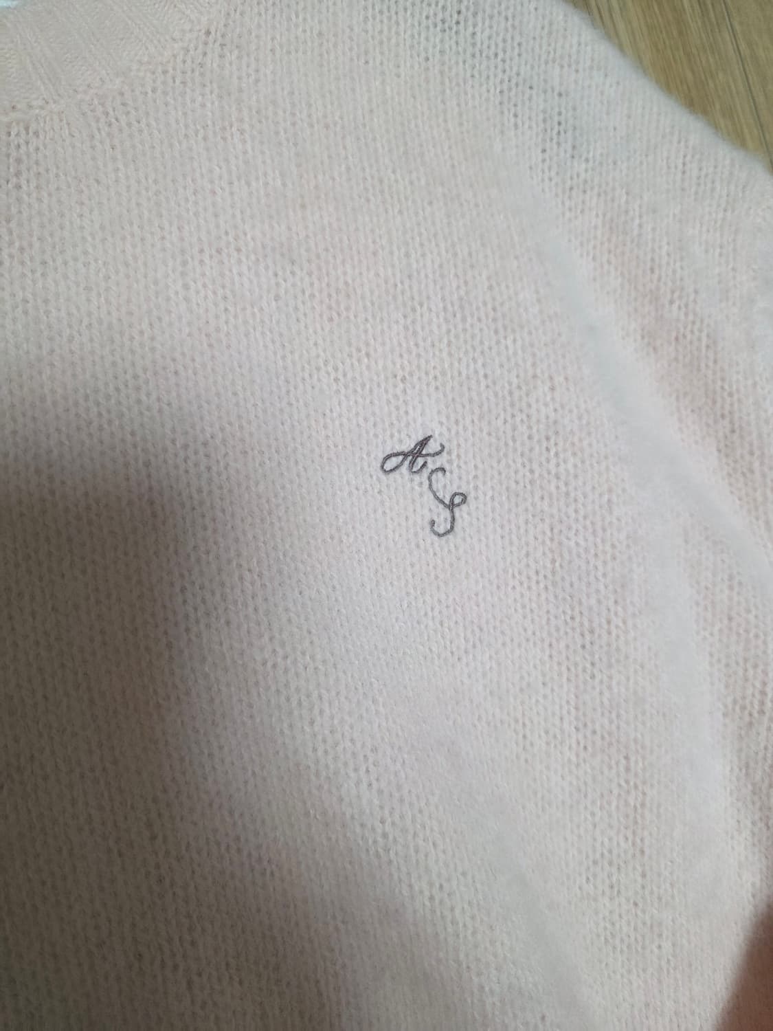 아크네스튜디오 핑크 모헤어 니트 xxl 상품이미지2