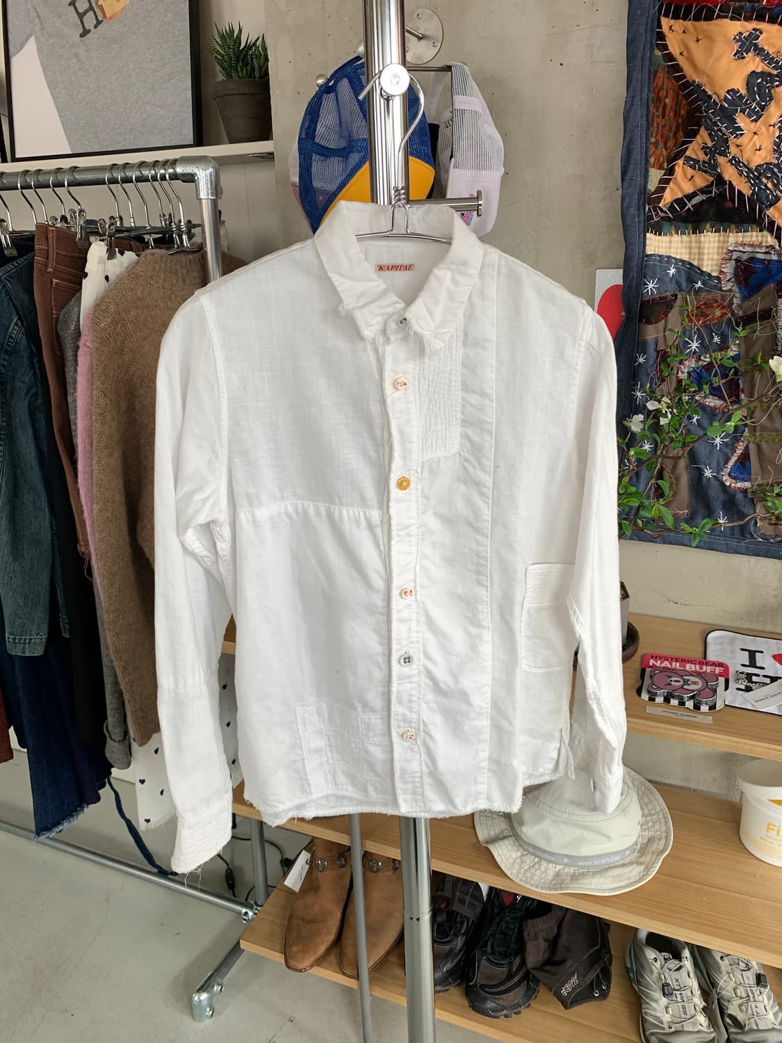 Kapital 캐피탈 버튼 디테일 셔츠 상품이미지2