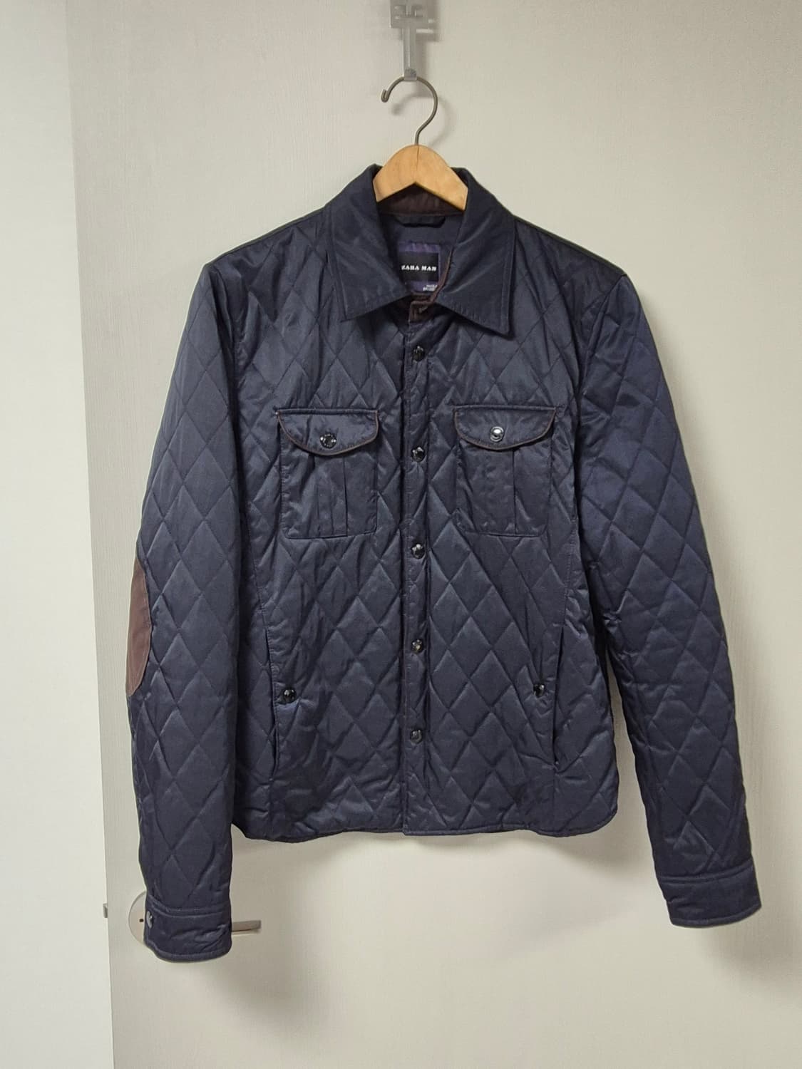 자라 퀄팅자켓 네이비 100 (상태최상) 상품이미지1