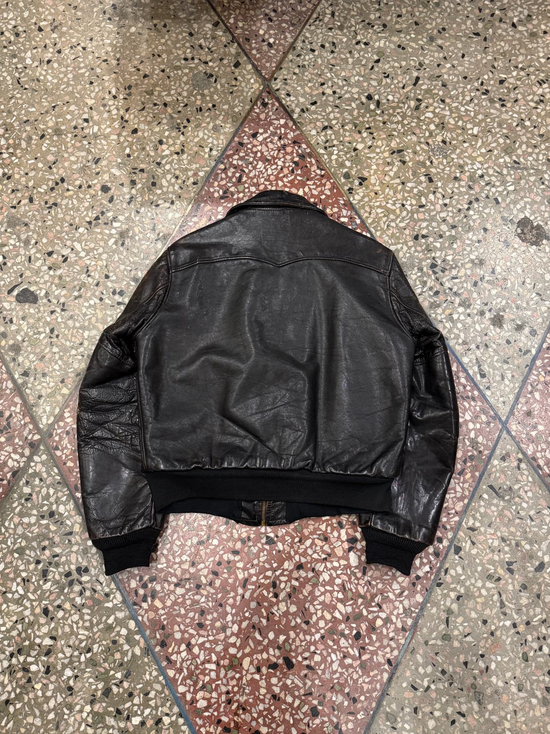 50s 호스하이드 봄버자켓 (40) 상품이미지3