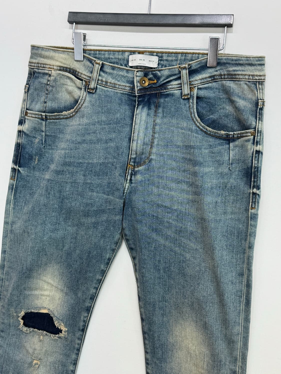 ZARA 디스진 데님 팬츠 상품이미지3