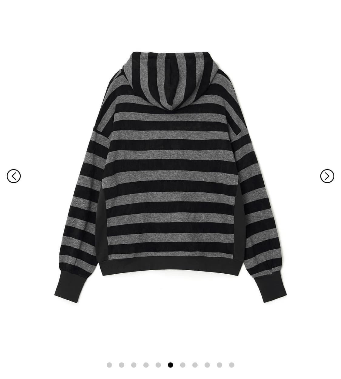 EESSAY / HA - RU HOODIE - BLACK  상품이미지3