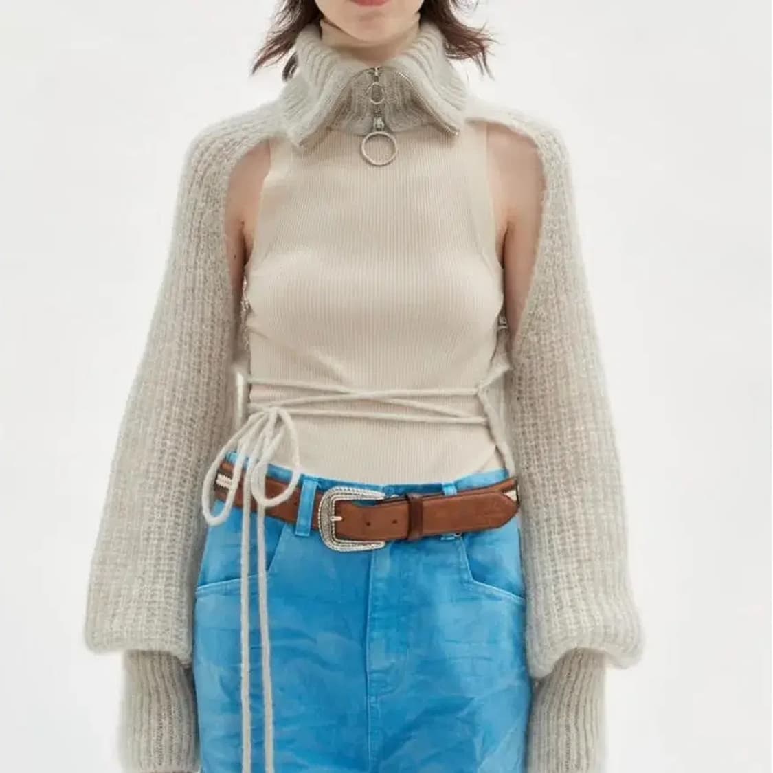 앤더슨벨 모헤어 니트 상품이미지2