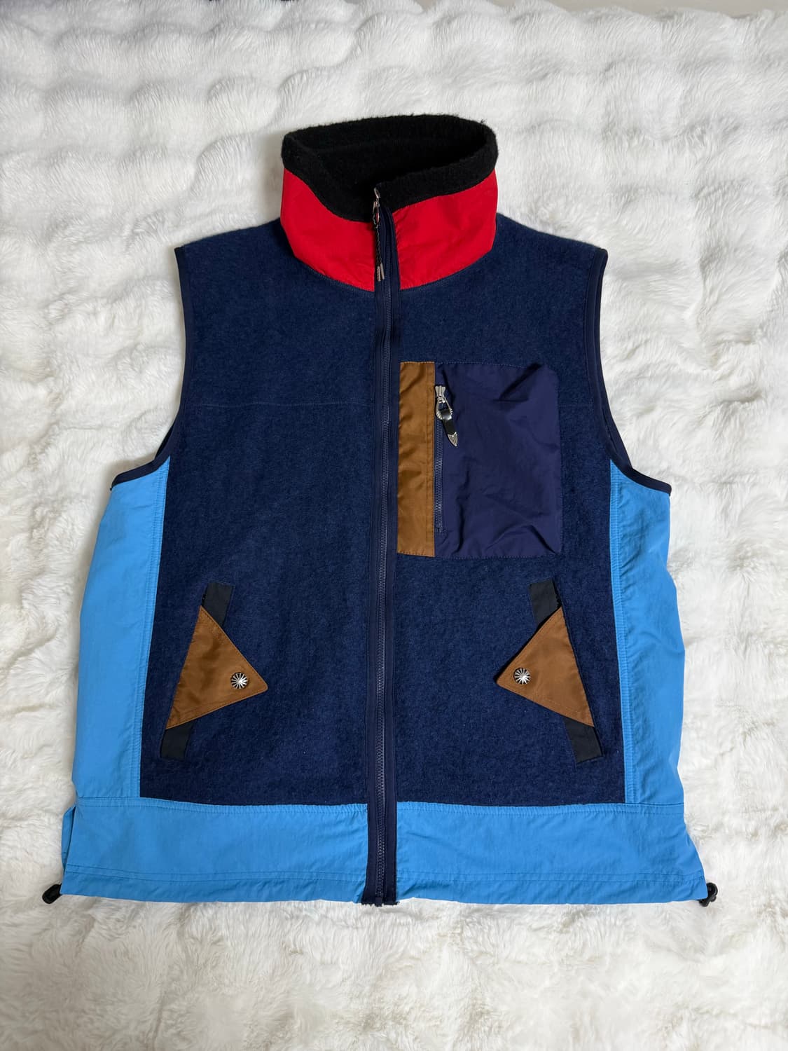 [48] 토가 비릴리스 울 베스트 네이비 상품이미지1