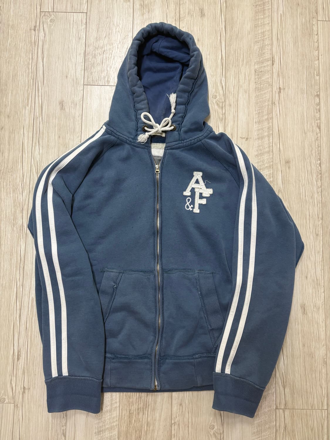 아베크롬비 후드집업 블루 L 상품이미지1