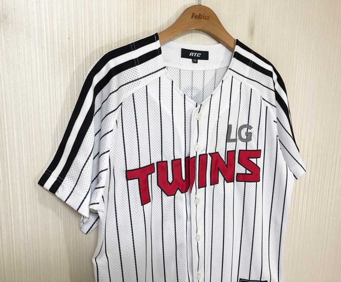 KBO ATC LG트윈스 홈유니폼/져지 100 #33 박용택 상품이미지6