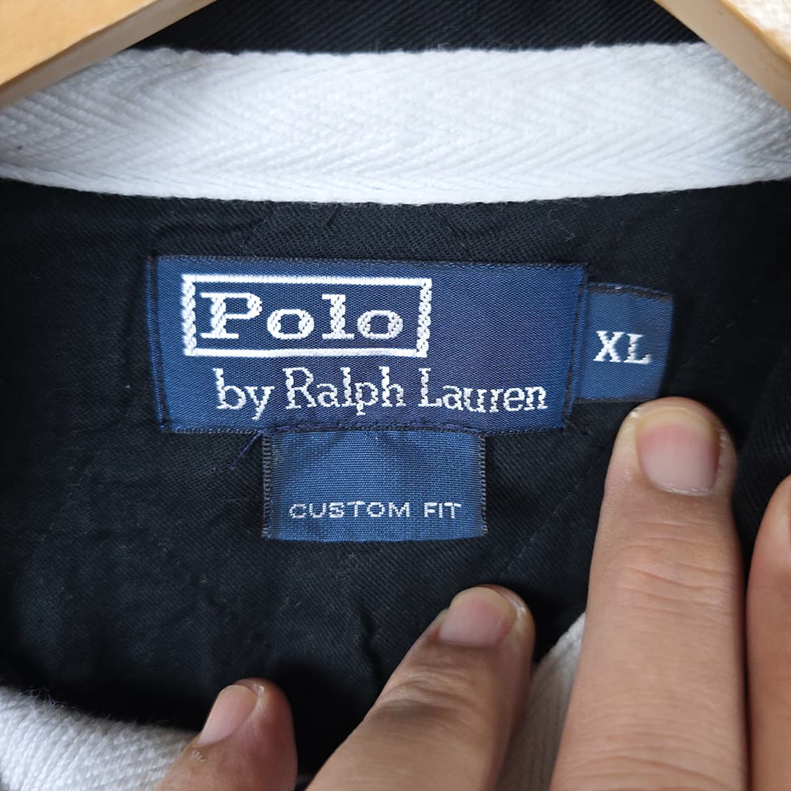 남성 폴로 랄프로렌 Polo 커스텀핏 럭비 셔츠 XL 상품이미지9