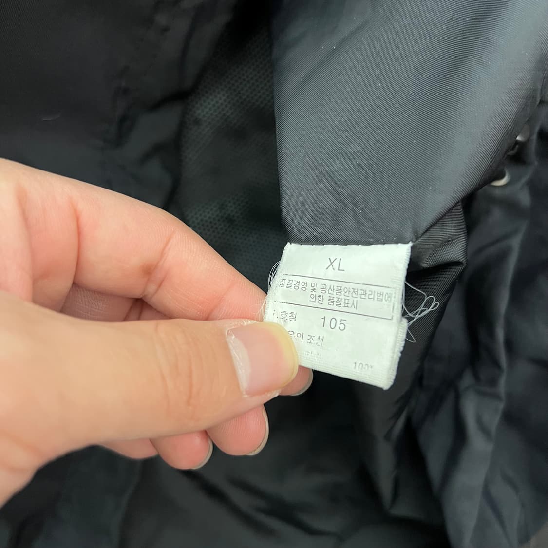 노스페이스 블랙 사이드로고 투웨이 후드 바람막이 자켓 상품이미지6