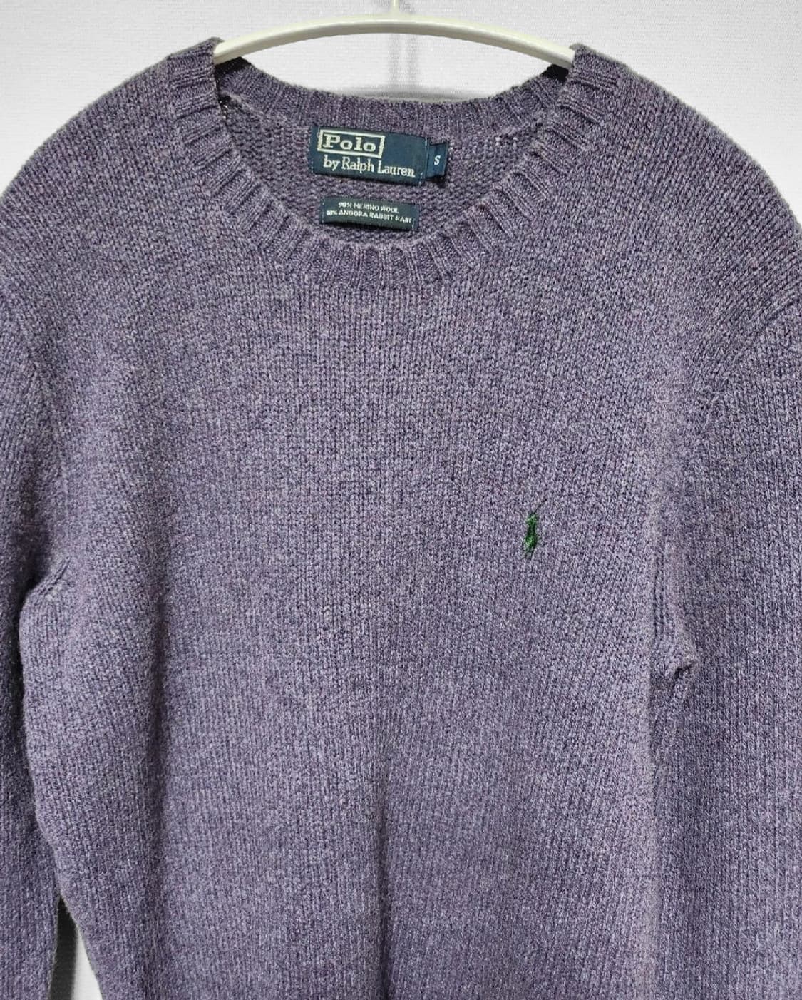 Polo Ralph Lauren 퍼플 앙고라 울니트 S / 감성 포근핏” 상품이미지2