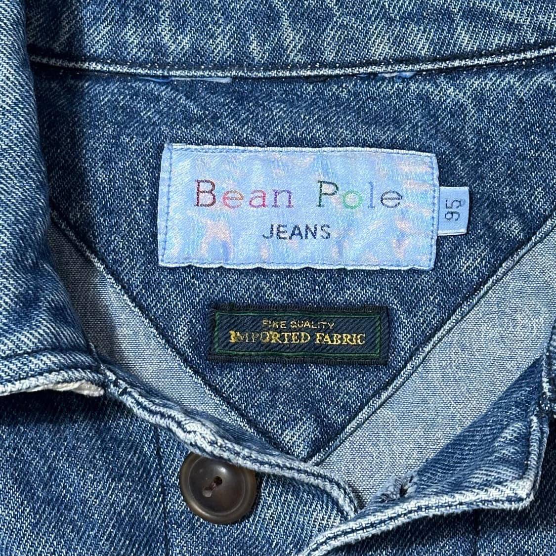 90's 빈폴 덩가리 데님 자켓 상품이미지5