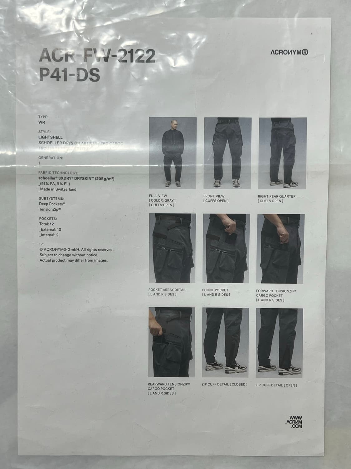 Acronym 아크로님 P41-DS 상품이미지5