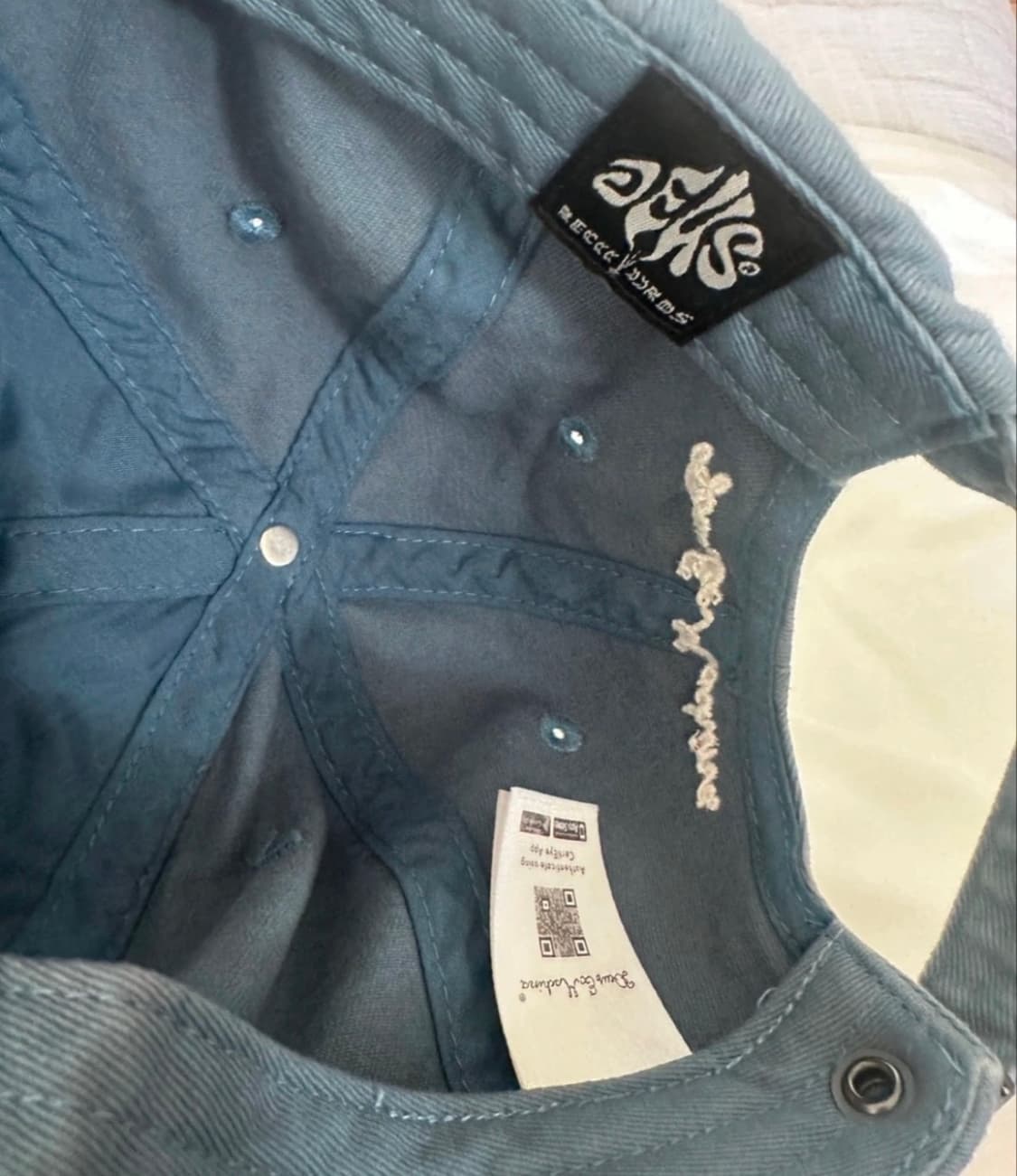 데우스 엑스마키나 볼캡 모자 블루 상품이미지2