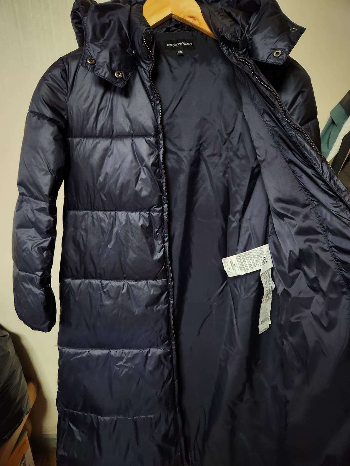 명품 엠포리오 아르마니 주니어 롱패딩 상품이미지2