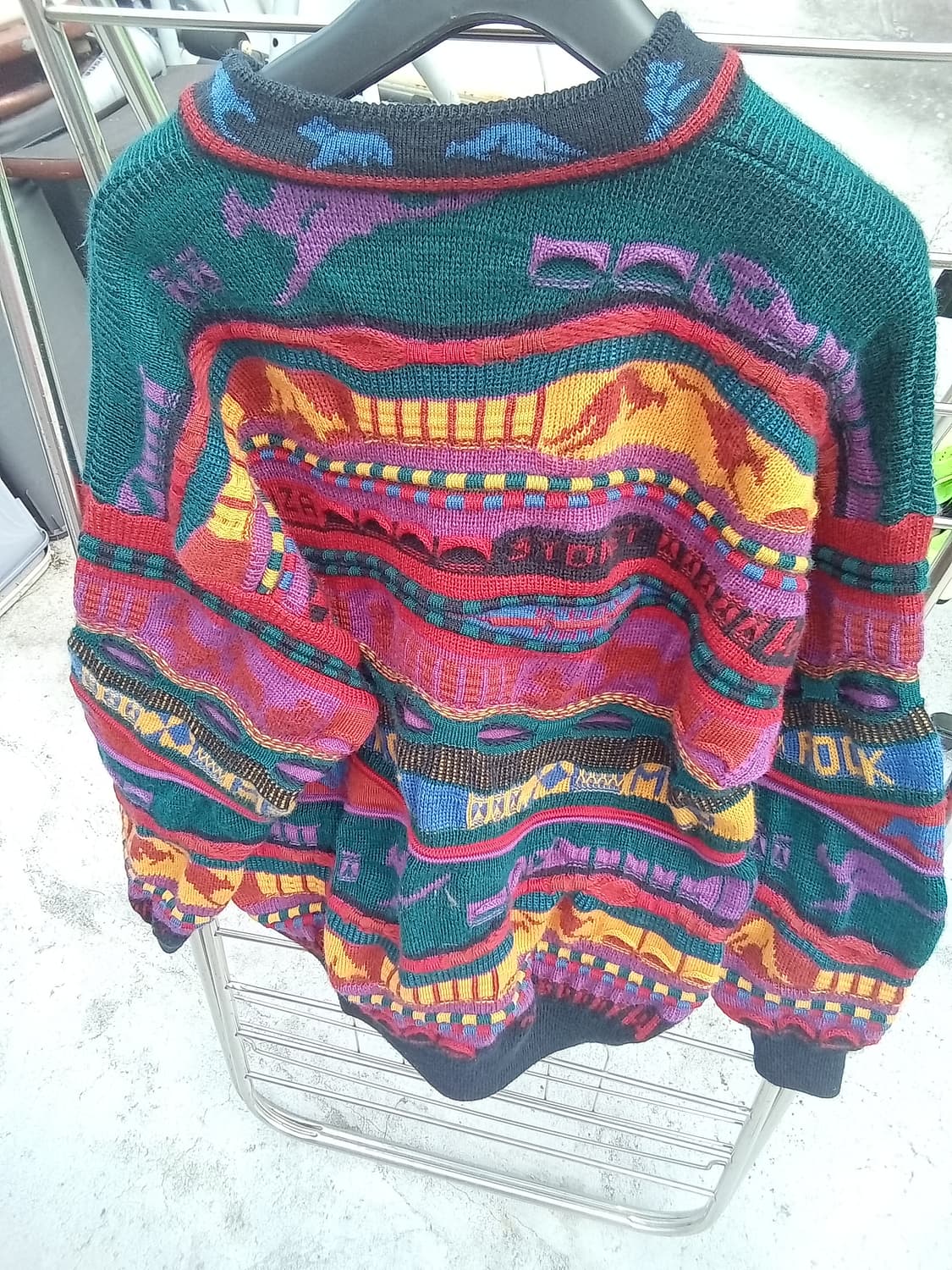 에머루 하이 케이블 니트 울 티셔츠 상품이미지1