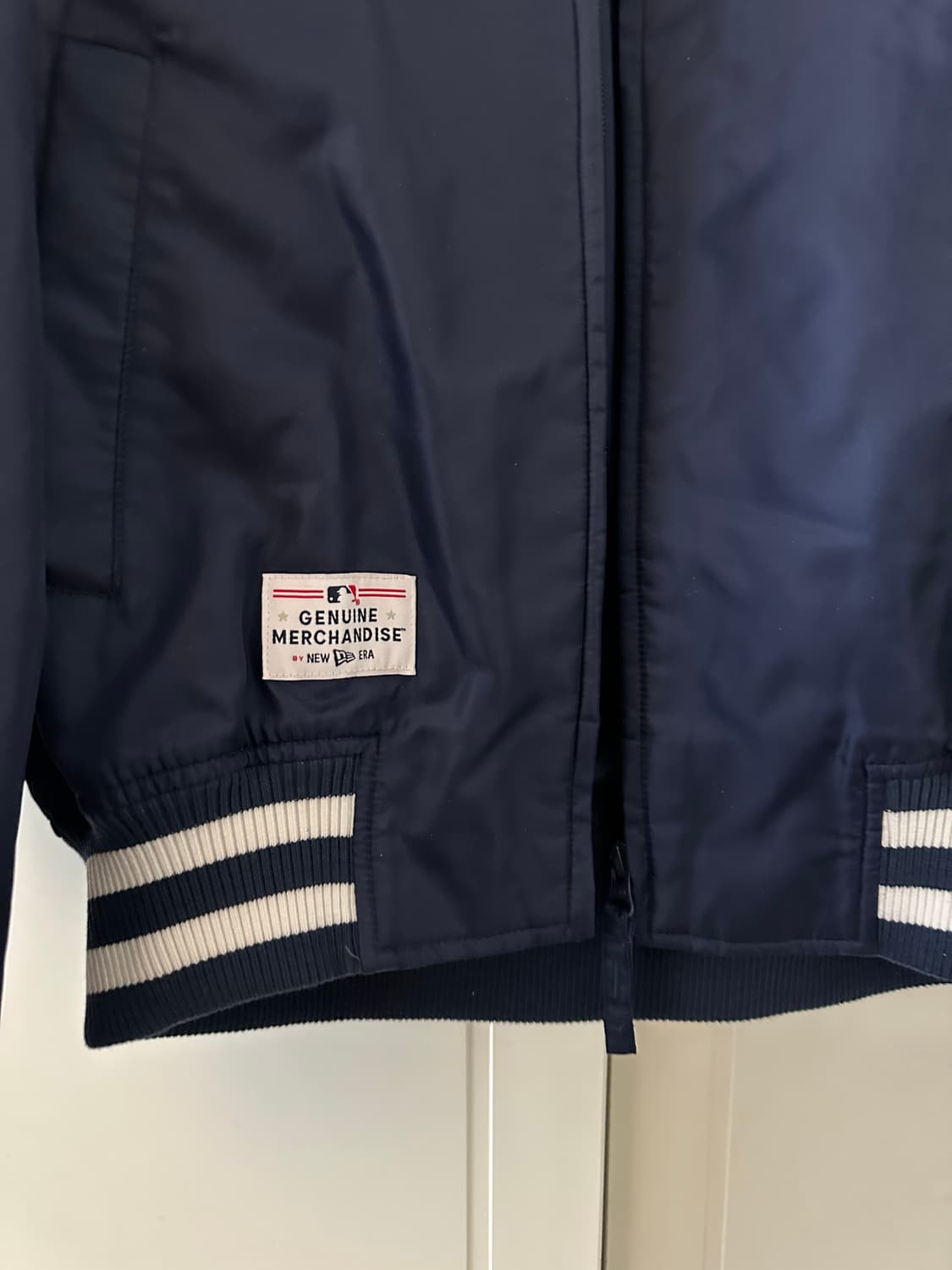 뉴욕 양키스 네이비 야구 점퍼 90(S) 상품이미지4