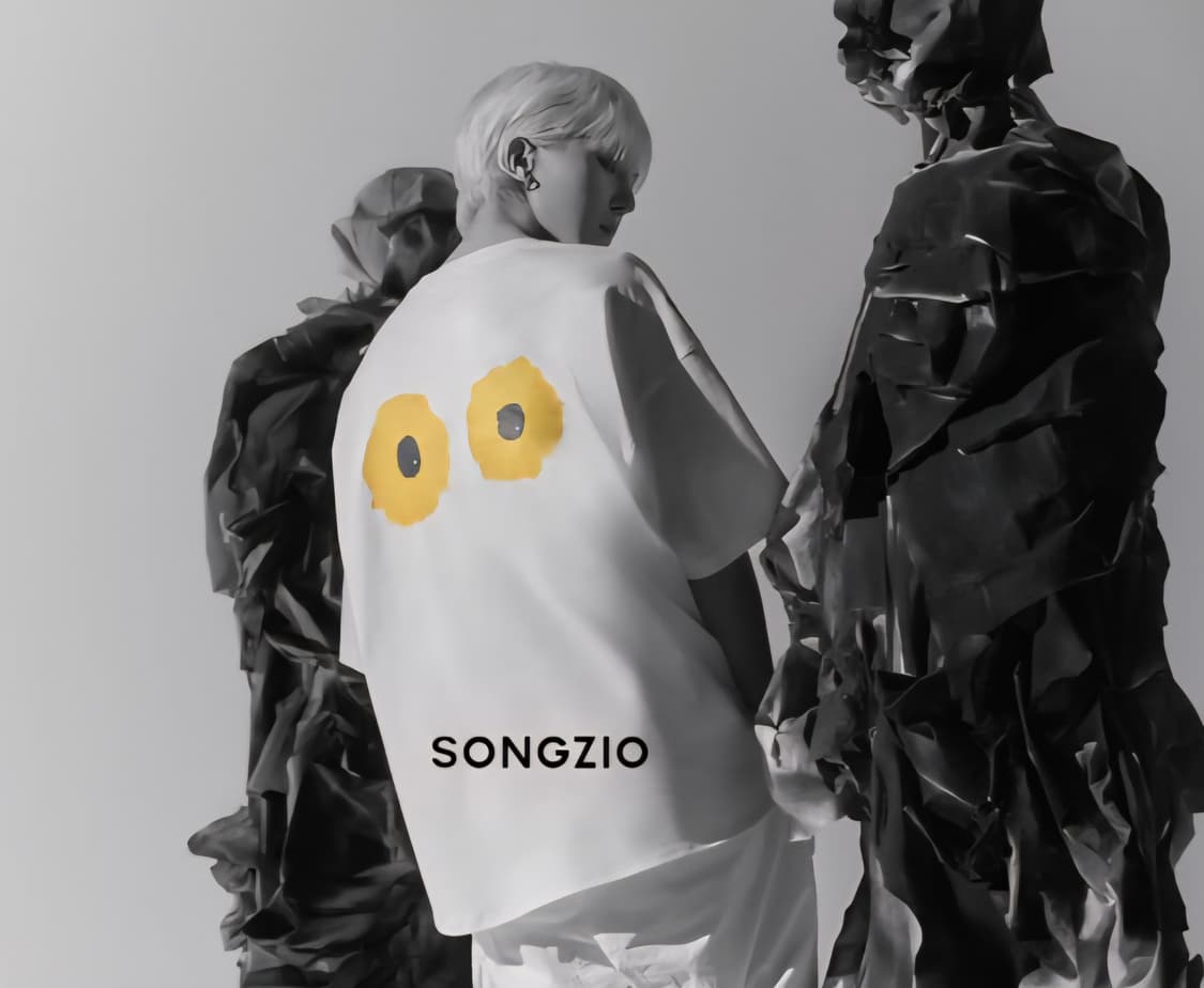 송지오옴므 썬플라워 송민호 반팔티 상품이미지1