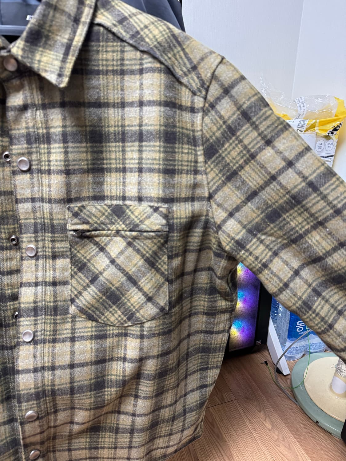 HEAVY WOOL QUILTING JACKET etce 상품이미지3