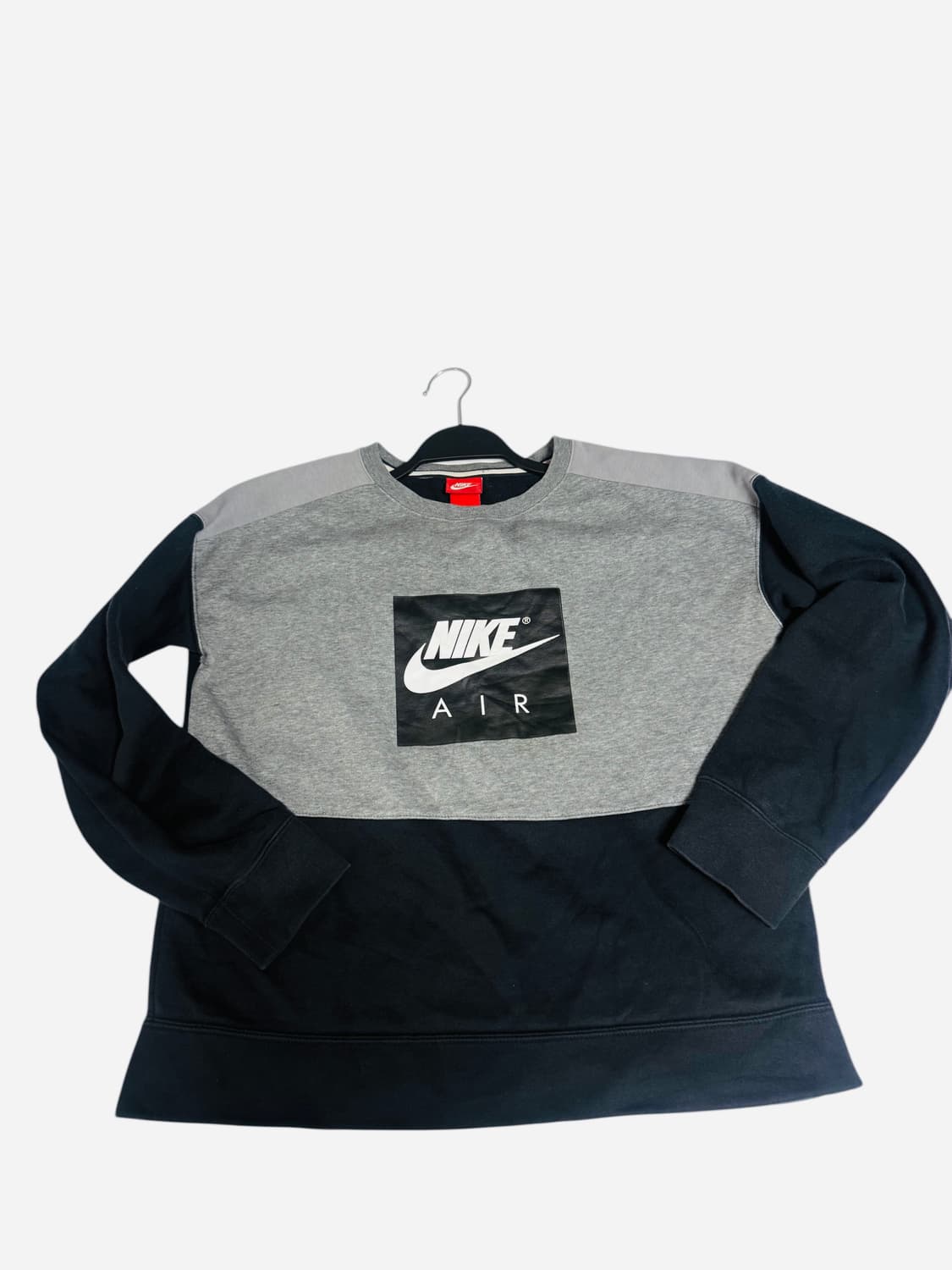 NIKE AIR 패널 배색 기모 맨투맨 XL 상품이미지2