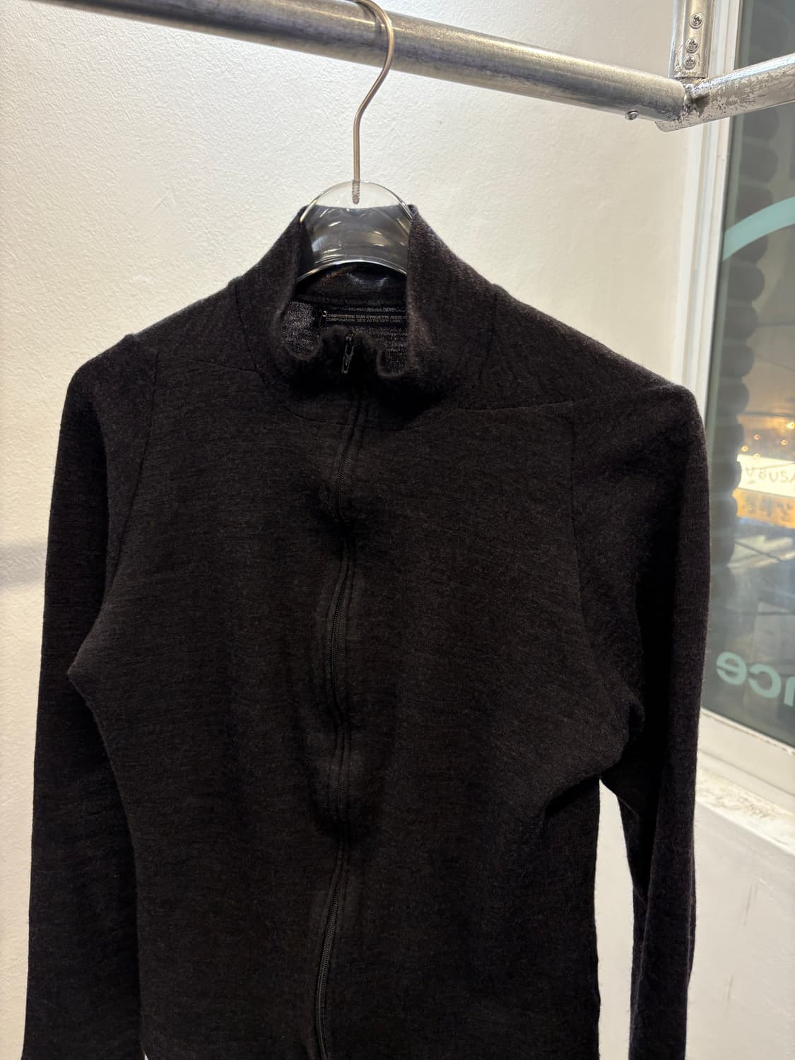 Yohji Yamamoto wave zip up 상품이미지2