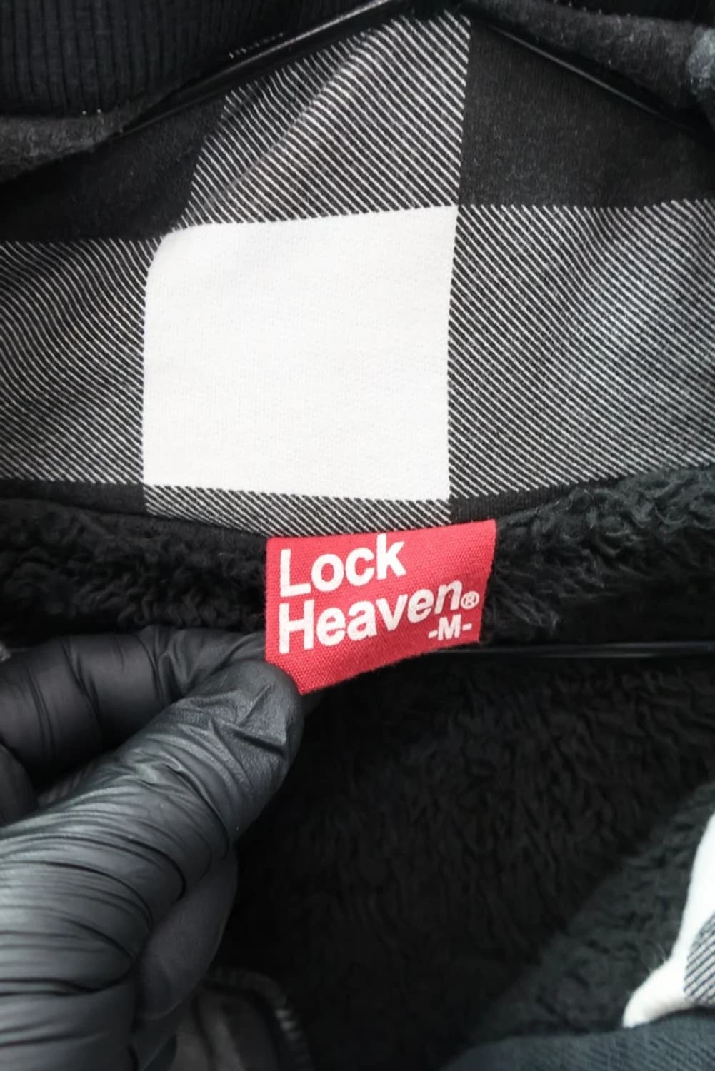 락해븐 체크패턴 집업 상품이미지5