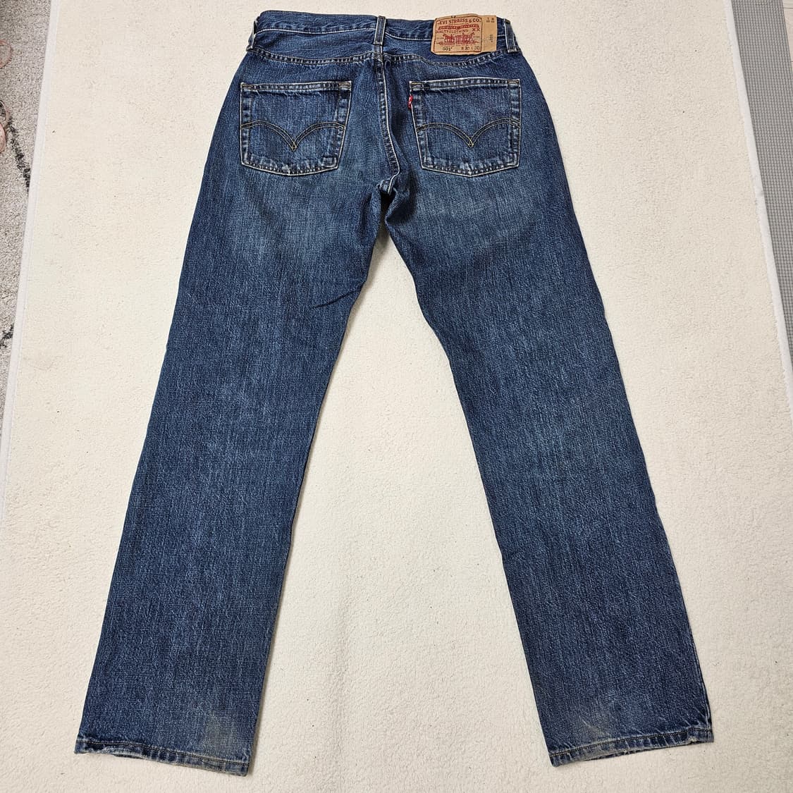 30 리바이스 501 데님 청바지 30 x 30 상품이미지4