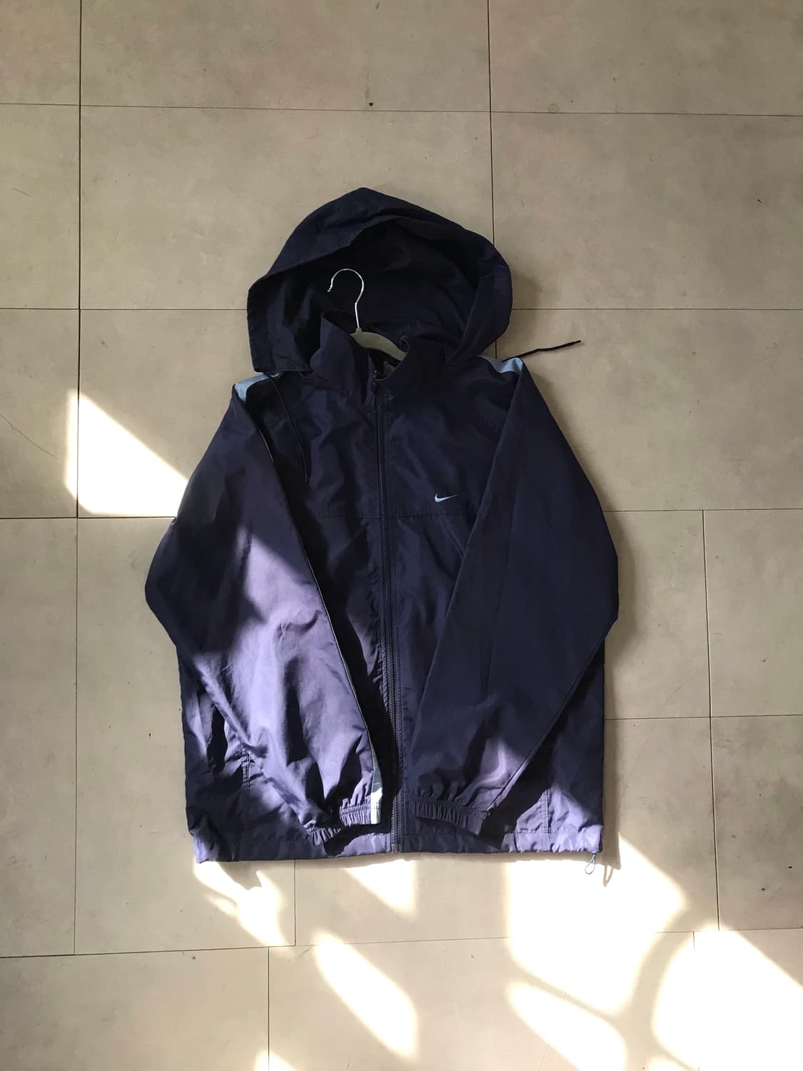 나이키 네이비 연하늘 바람막이 상품이미지6
