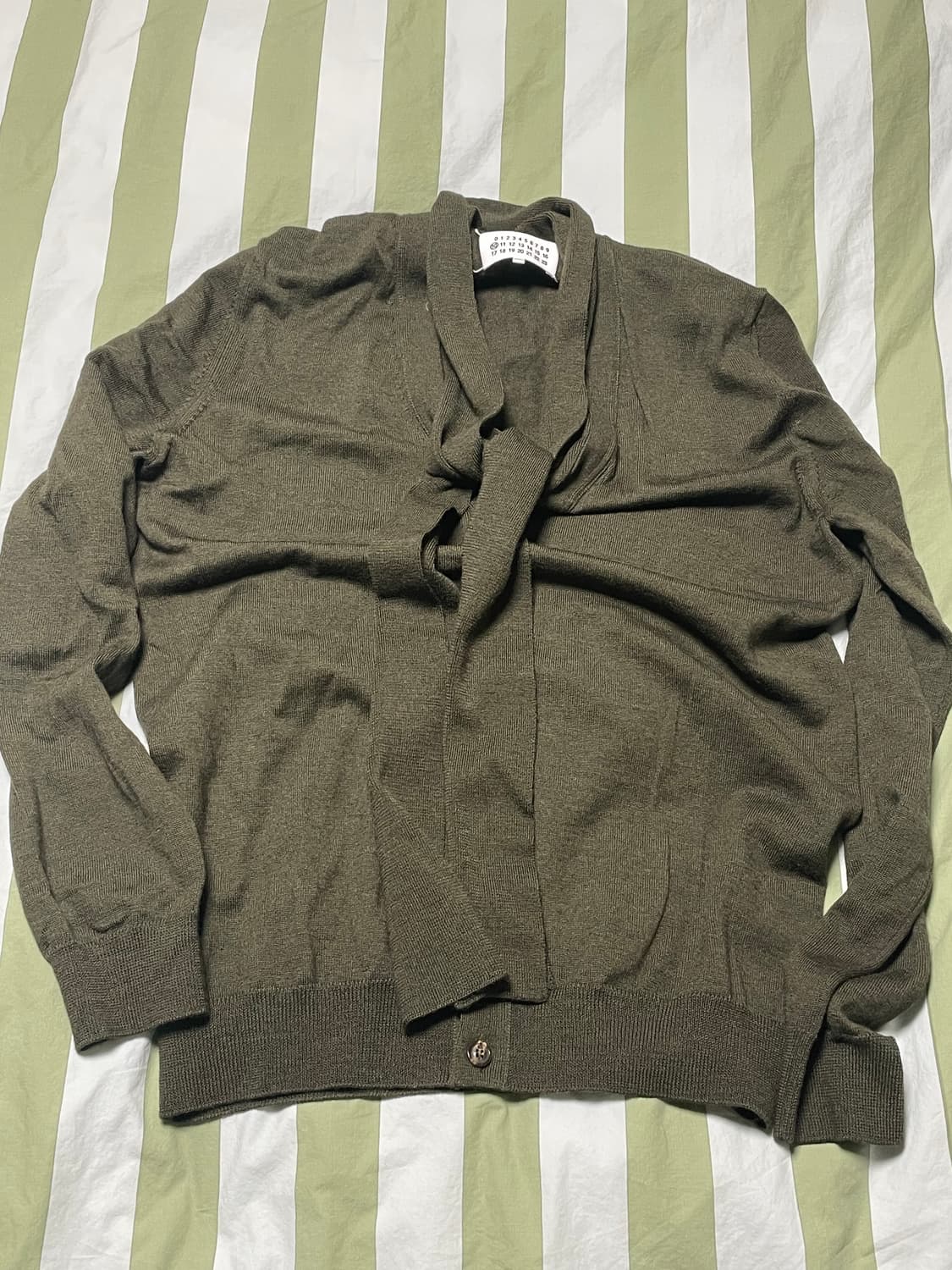 마르지엘라 숄카라 머플러 가디건 상품이미지2