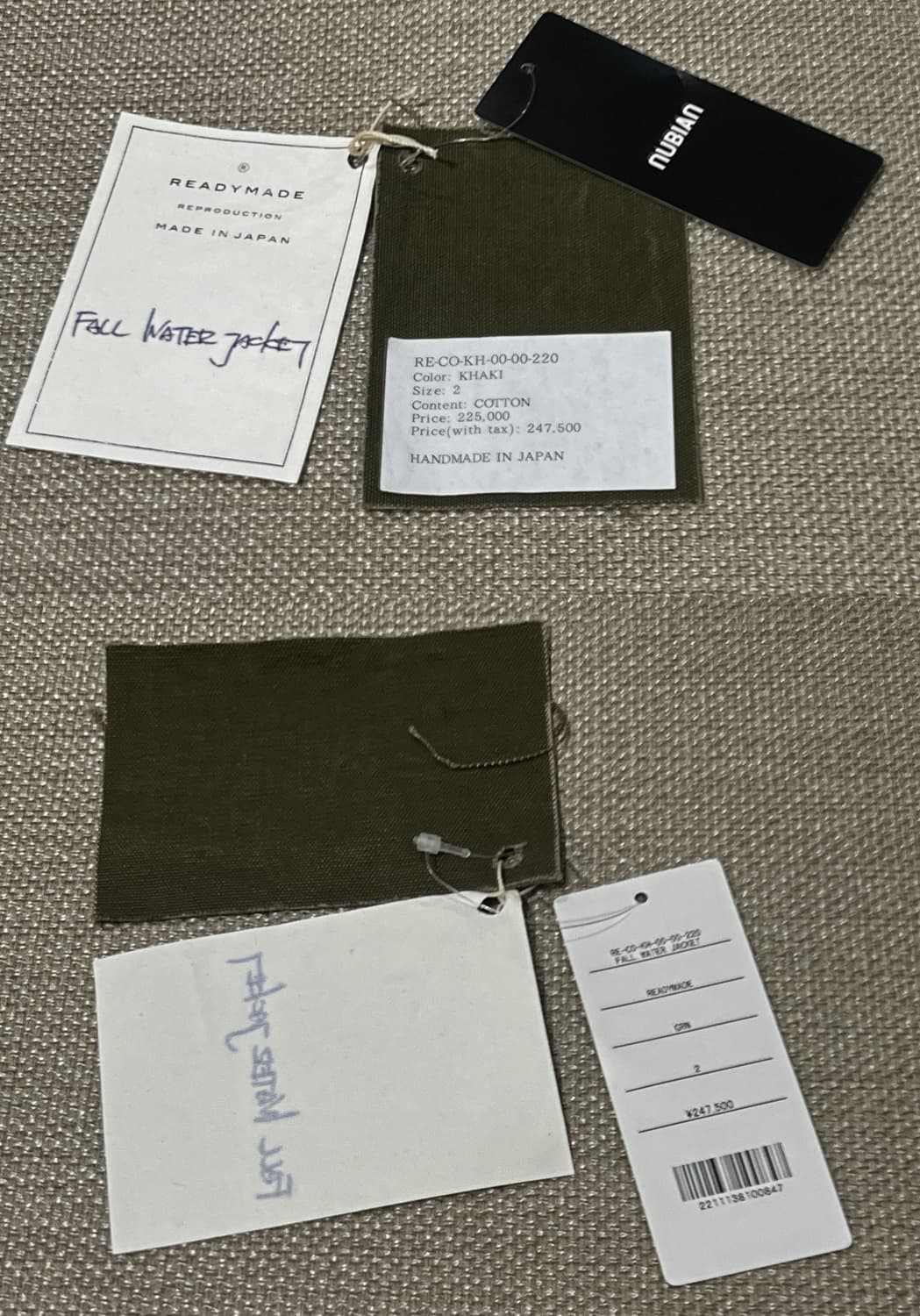 레디메이드 폴 워터 자켓 그린(카키) 상품이미지9