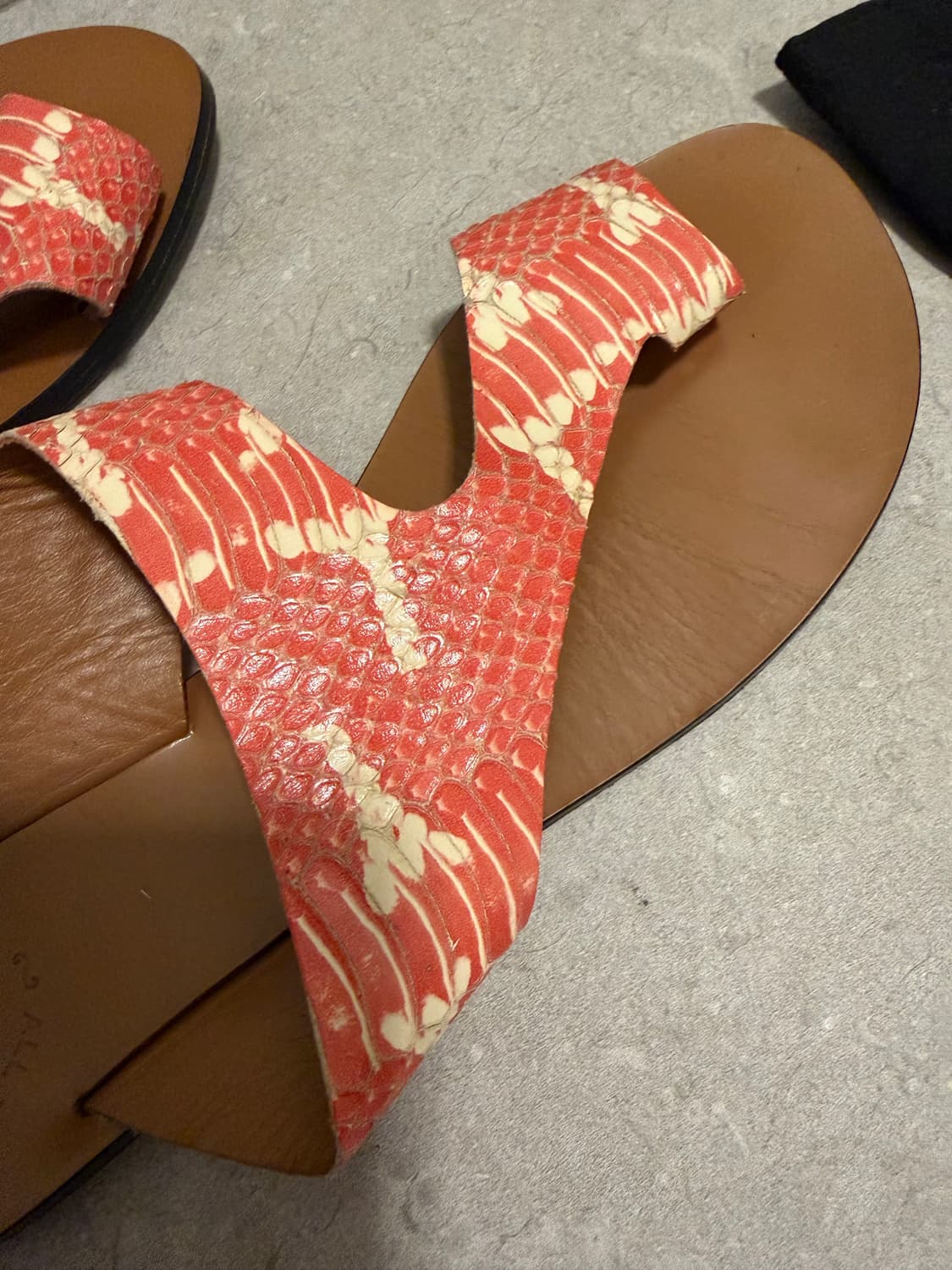 ATP Atelier 뱀피 샌들 39사이즈 상품이미지3