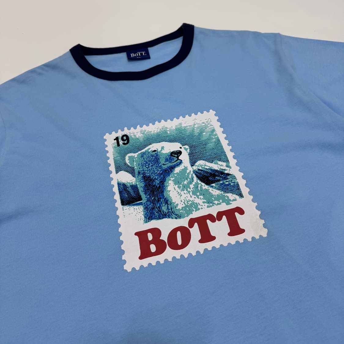 bott 스탬프 링거 티셔츠 상품이미지3