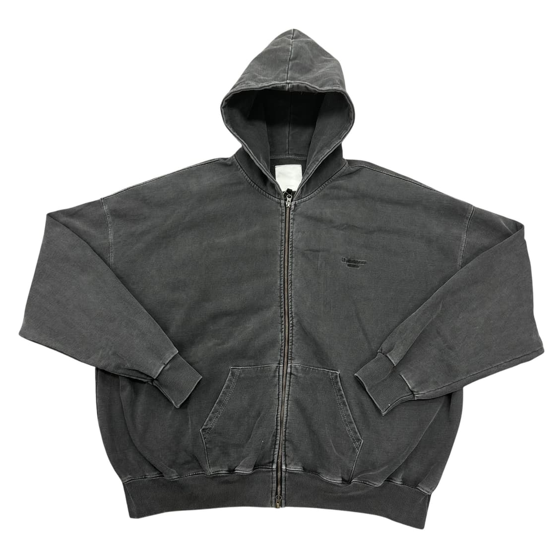 언더마이카 MU11 피그먼트 후드집업 상품이미지1