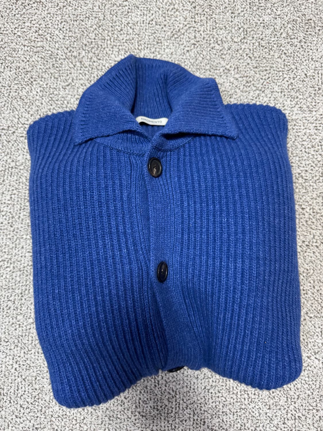 아모멘토 맨즈 버튼 업 가디건 상품이미지1