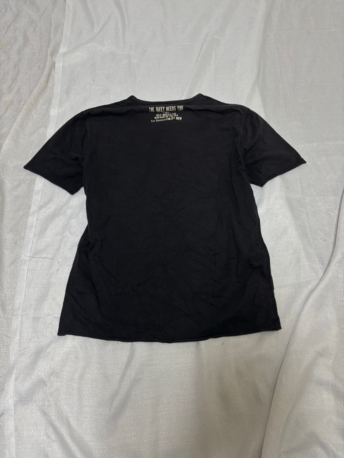“Avirex” Black Print Tee 상품이미지3