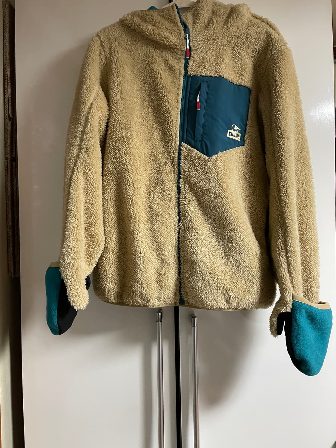 첨스 본딩 플리스 집업 자켓 남녀공용 상품이미지5