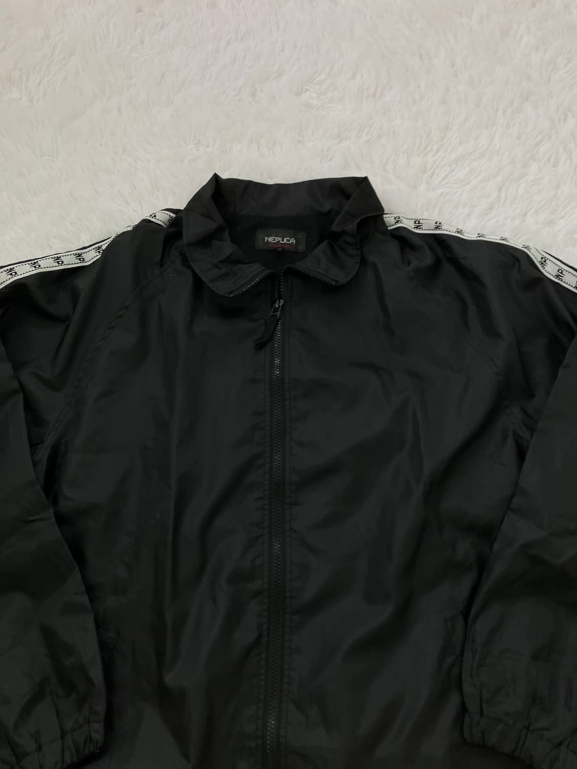 빈티지 블랙 NP 바람막이 y2k 스트릿 갸루 펑키 일본빈티지581  상품이미지3