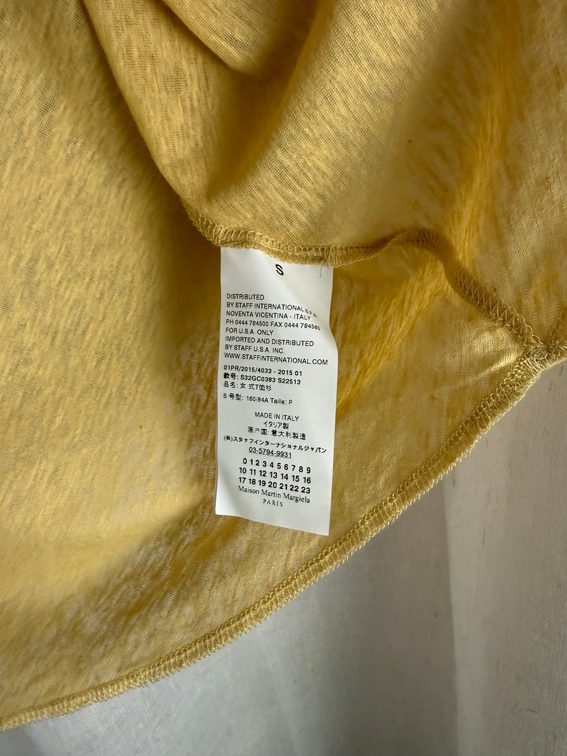 MM6 리넨 티셔츠 상품이미지8