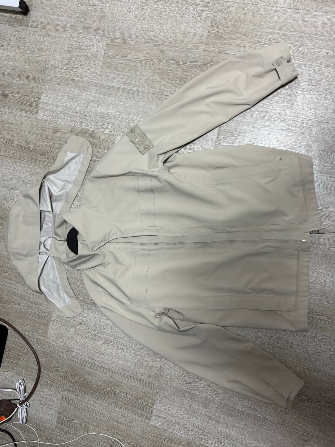 스톤아일랜드 고스트피스 탱크 쉴드 자켓 베이지 stone island 상품이미지1