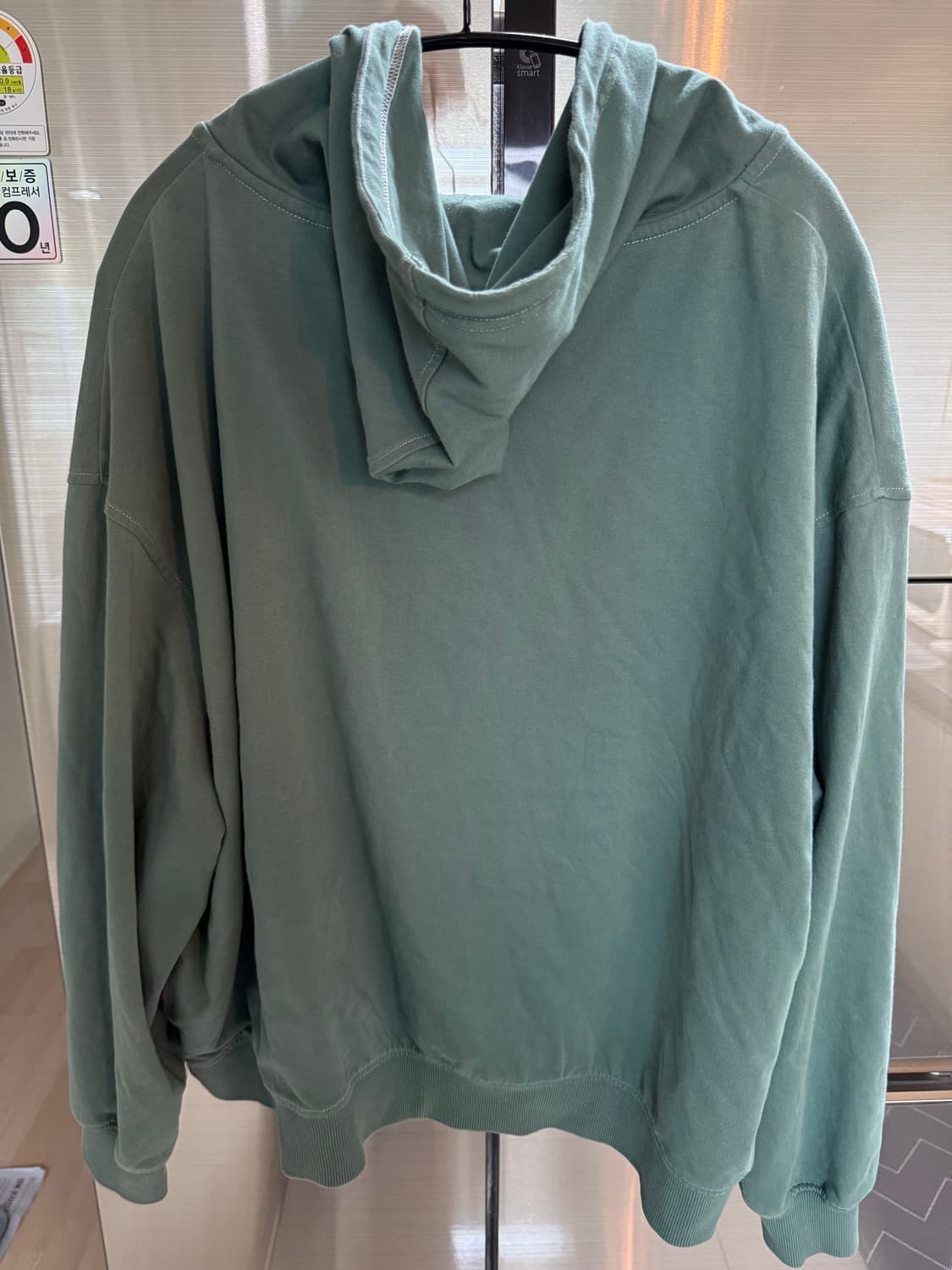 yeseyesee Single Stitch Hoodie Teal 상품이미지2