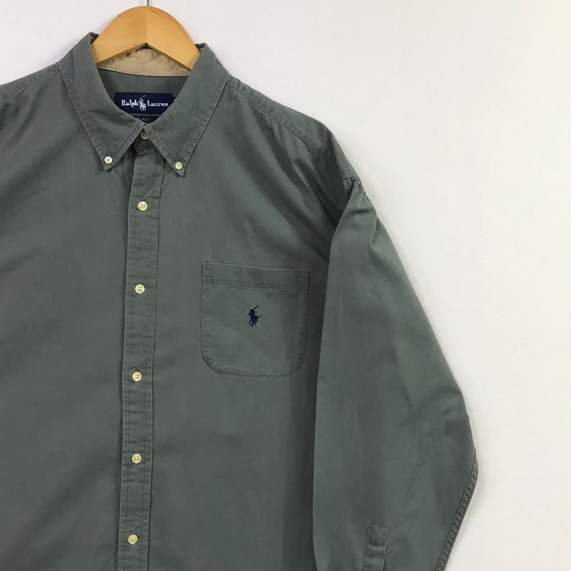 Xxl 폴로 솔리드코튼 셔츠 상품이미지1