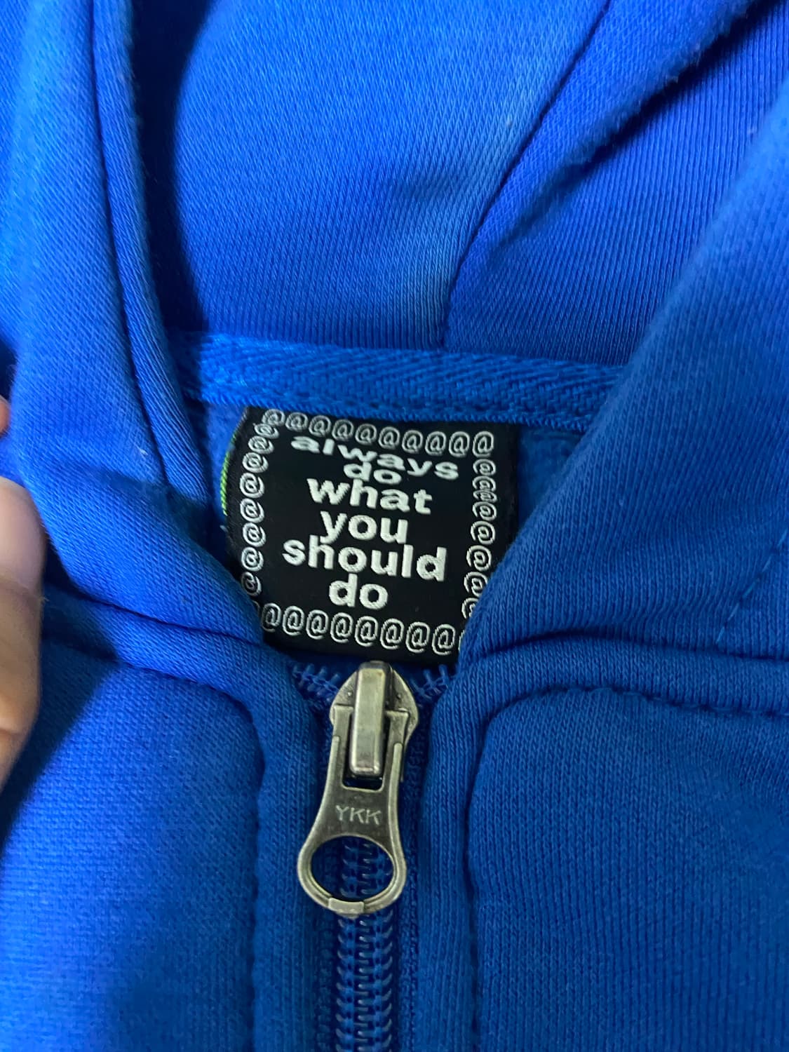 [M] always do what you should do 후드집업 상품이미지5