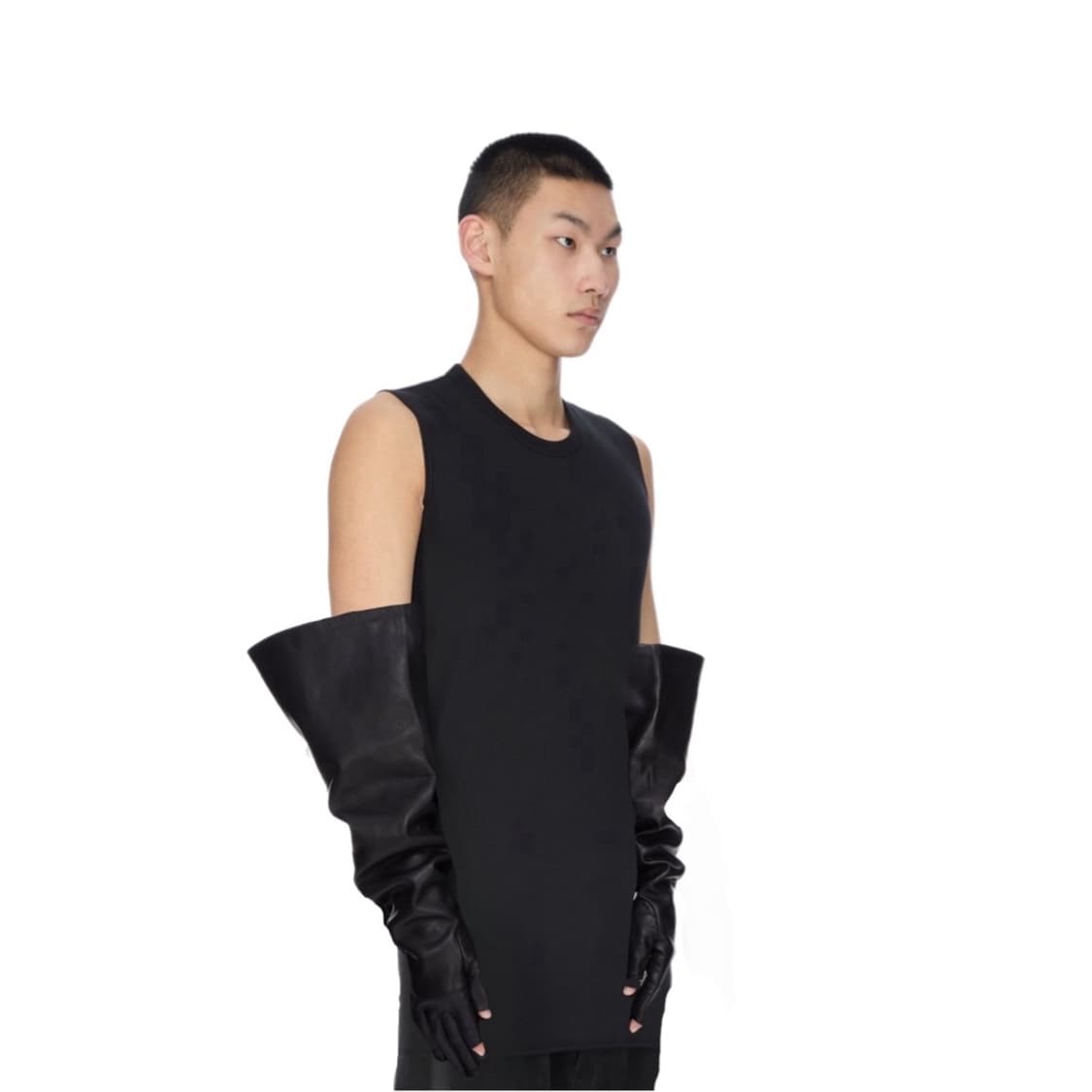 24ss 릭오웬스 런웨이 베이비카프스킨 비치롱 글로브 상품이미지1