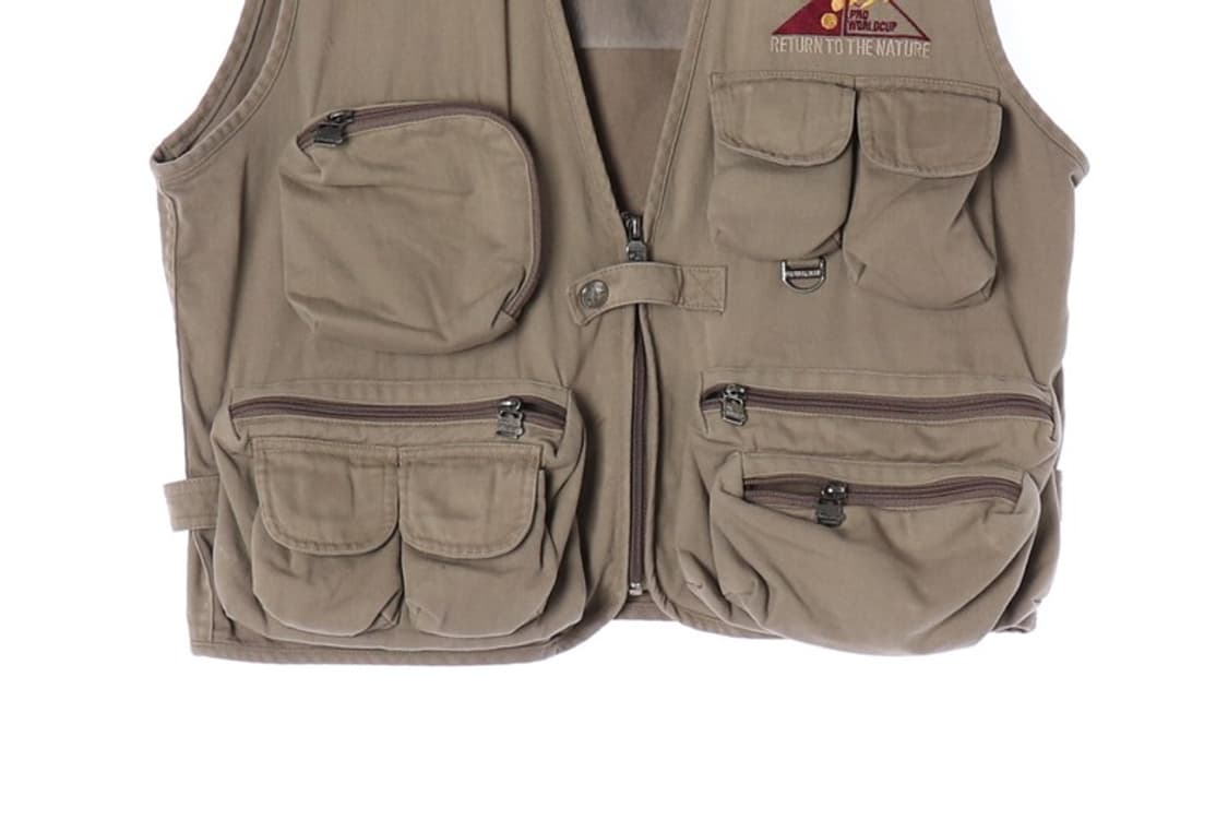 proworldcup 빈티지 유틸리티 베스트 M 상품이미지4