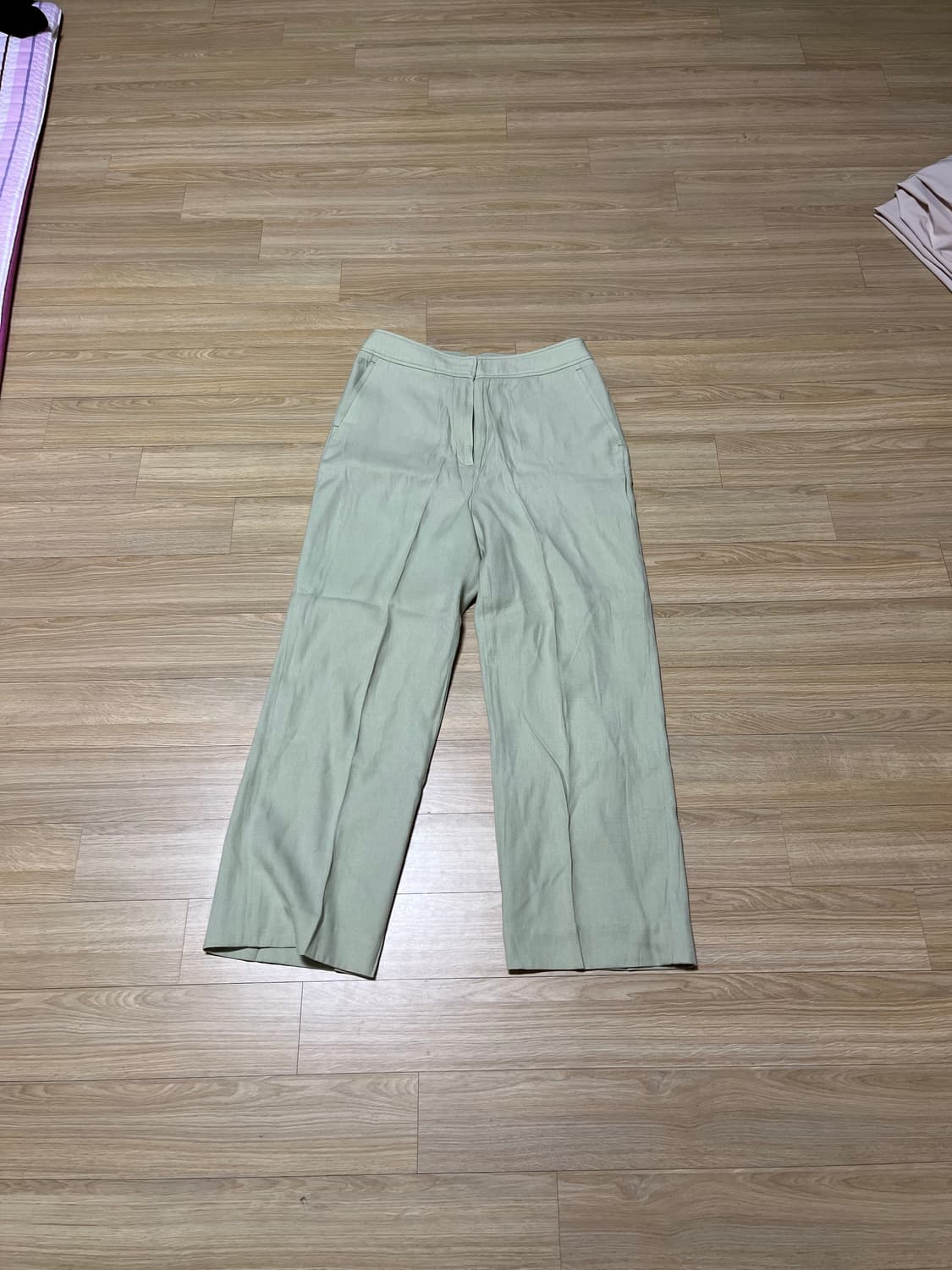 로엠 여름 세미와이드 팬츠 상품이미지8