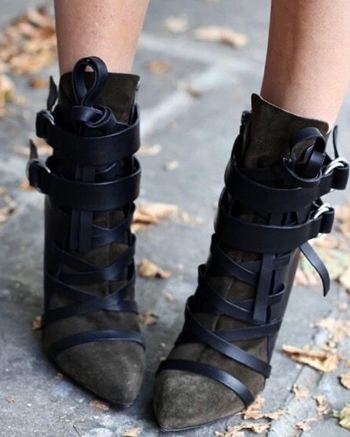 14FW Isabel Marant Strap Lace up Boots 상품이미지1